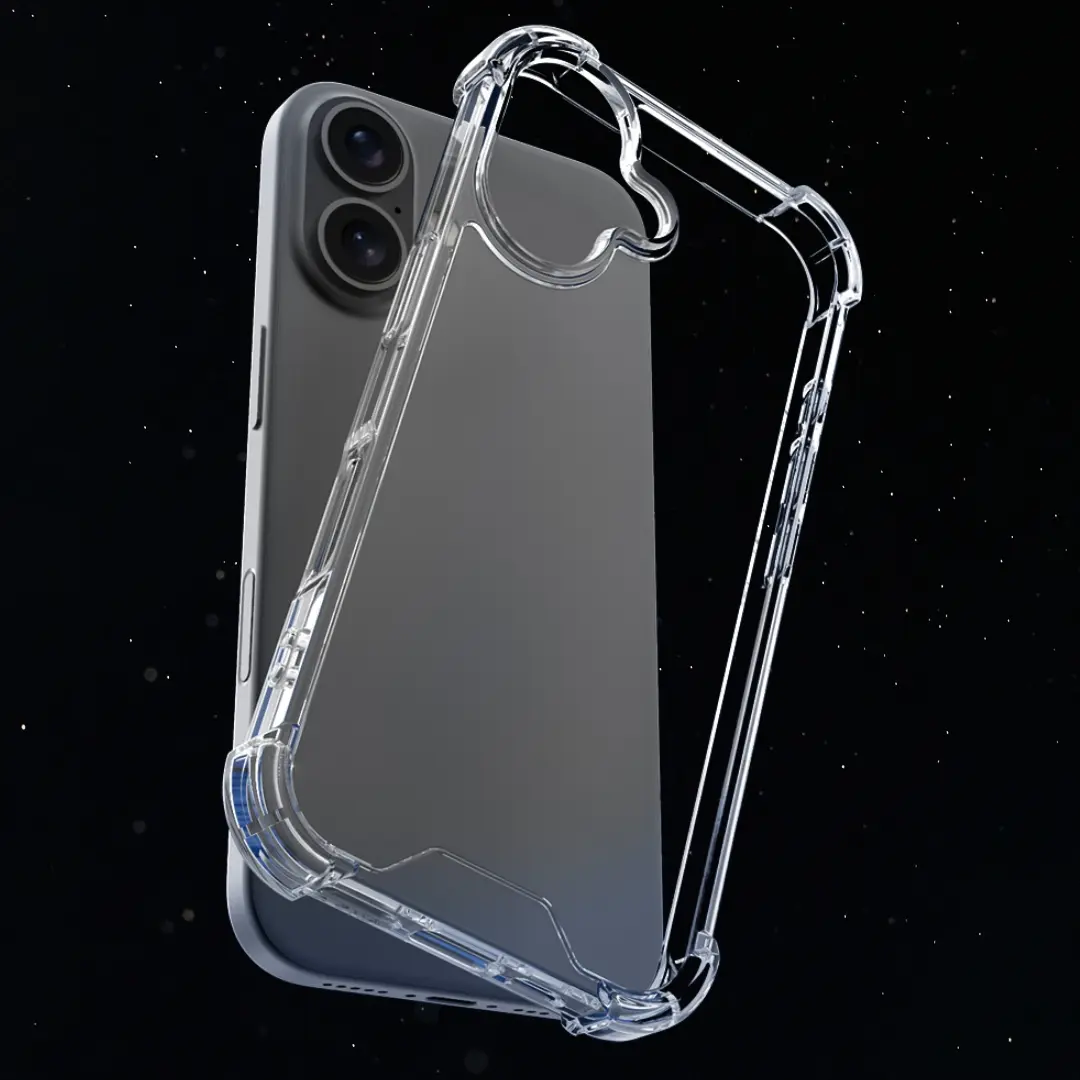 iPhone 16 Plus Clear Case 1.5mm TPU Case